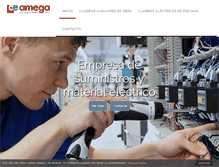 Tablet Screenshot of amega.es